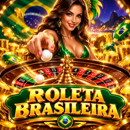 Roda de roleta brasileira com fichas coloridas espalhadas na mesa