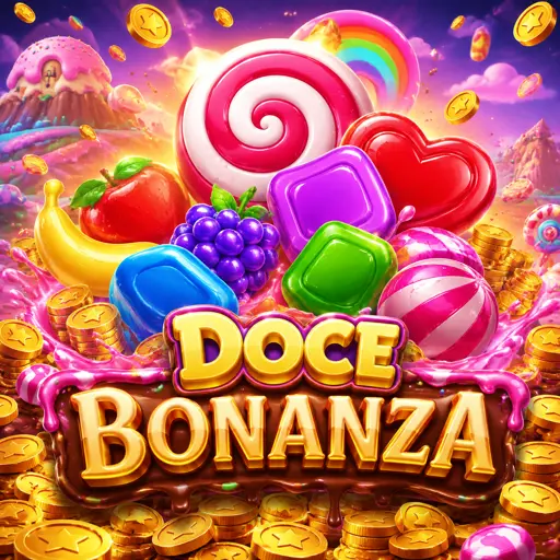 Símbolos de frutas e doces do caça-níqueis Sweet Bonanza